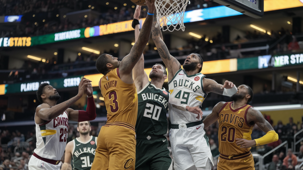 Cleveland Cavaliers vs Milwaukee Bucks