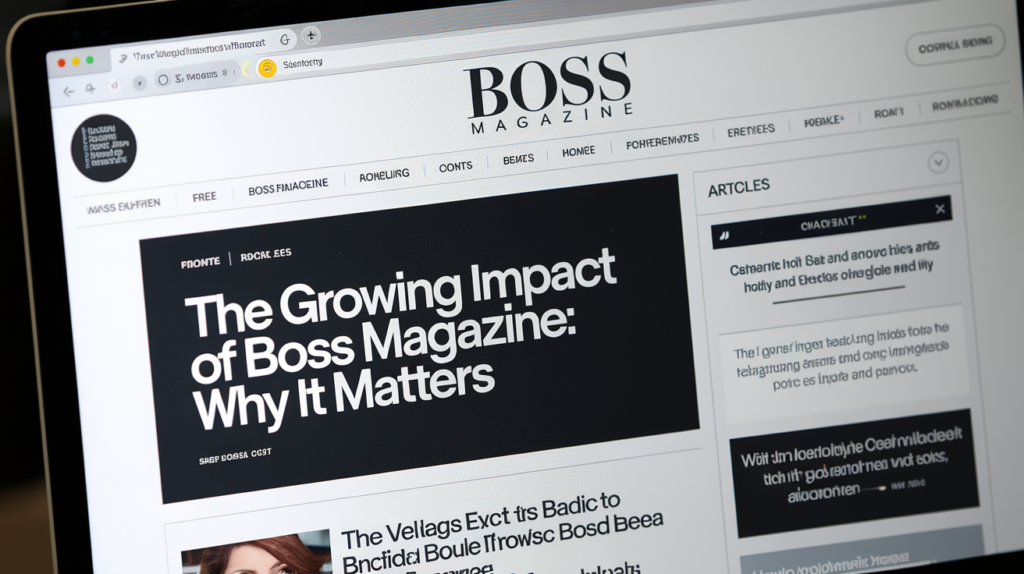 BOSS Magazine