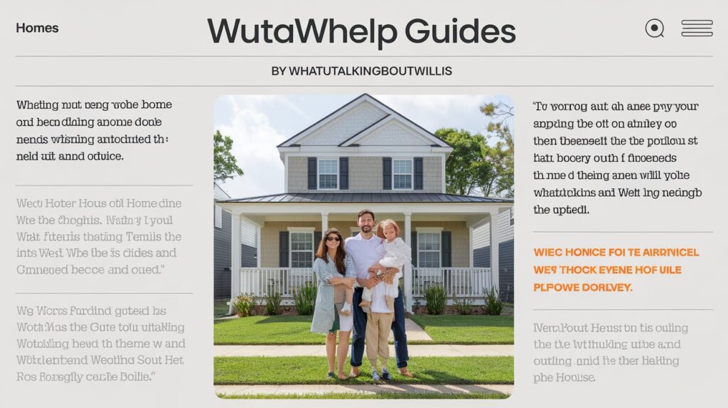 Wutawhelp Guides for Homes by Whatutalkingboutwillis: A Comprehensive Review