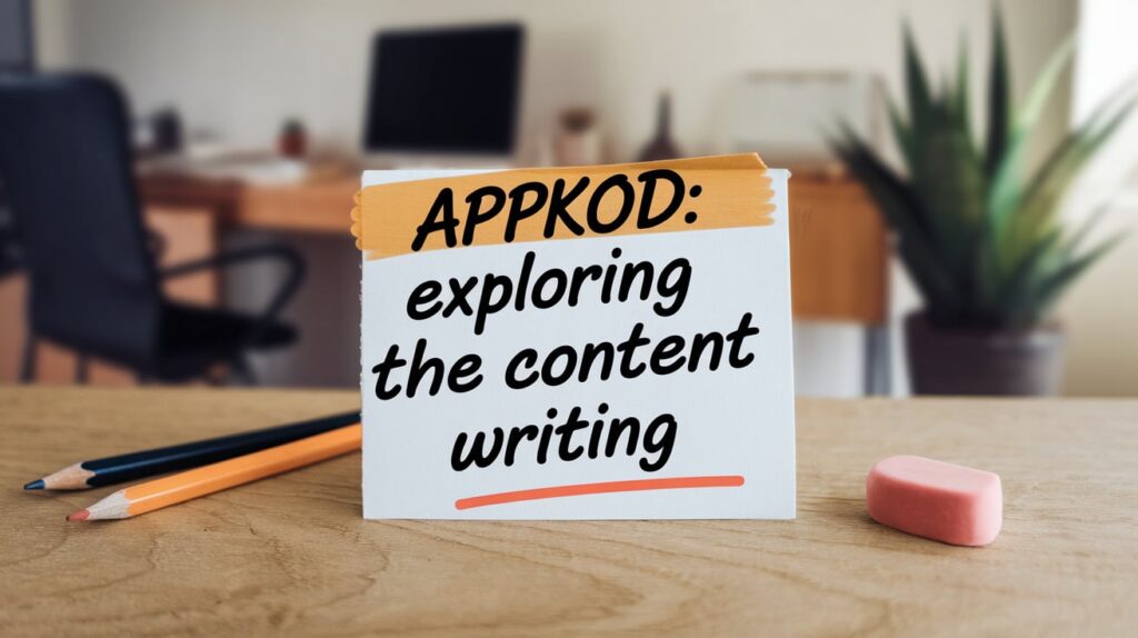 Appkod: Exploring the Content Writing