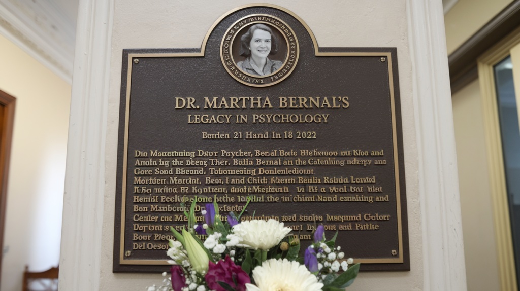 The Legacy of Dr. Martha Bernal in Psychology
