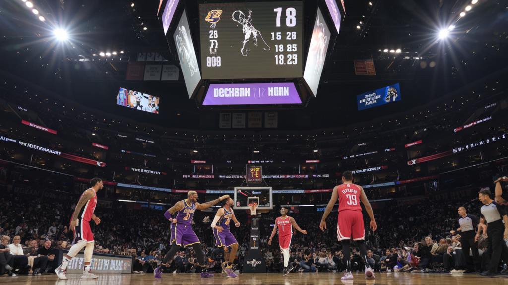 Lakers vs Houston Rockets Match Player Stats