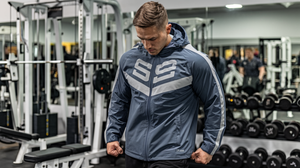 The Spark Shop Men Winter Jacket Sportswear Gym Fitness