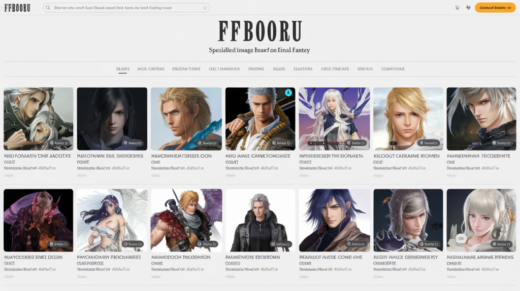 Exploring FFbooru: The Specialized Image Board for Fan Arts on Final Fantasy