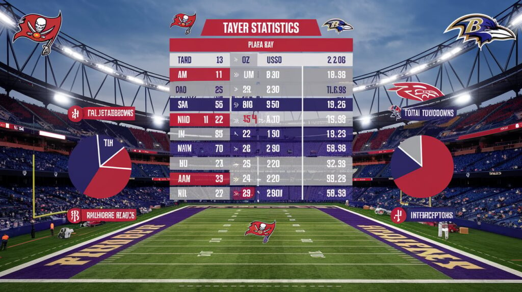 Tampa Bay Buccaneers vs Baltimore Ravens Match Player Statistics