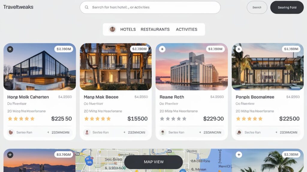 Traveltweaks Booking