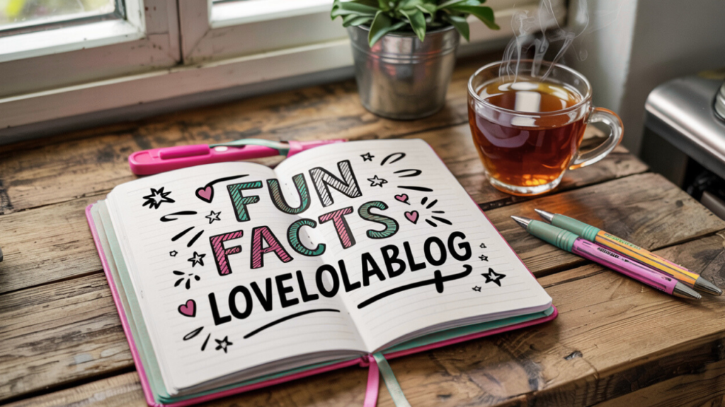 Fun Facts Lovelolablog