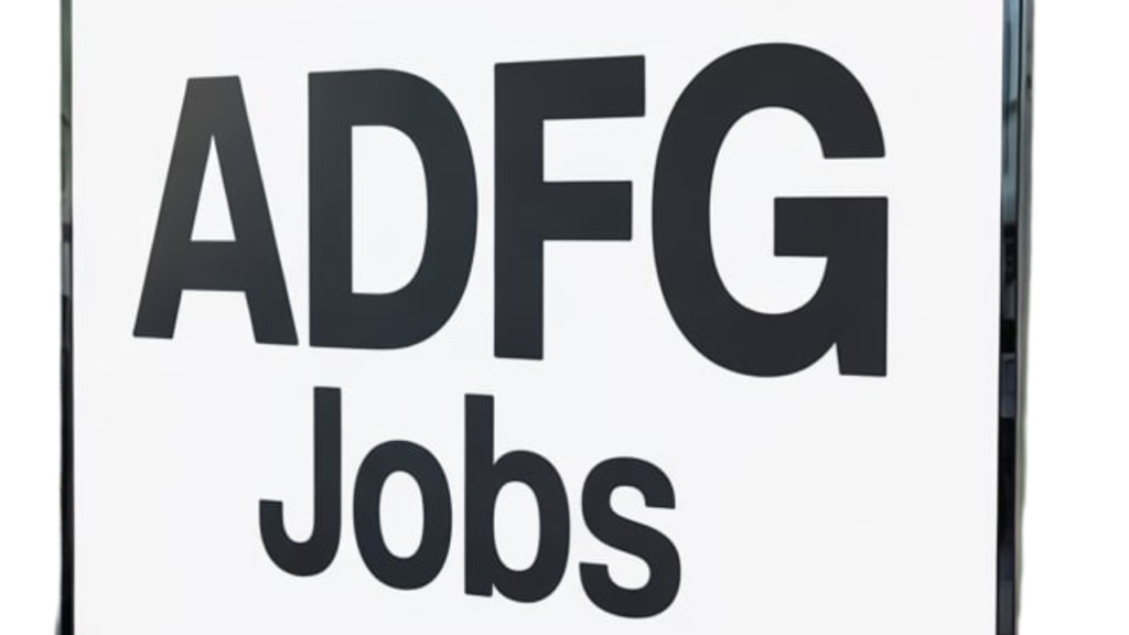 ADFG Jobs