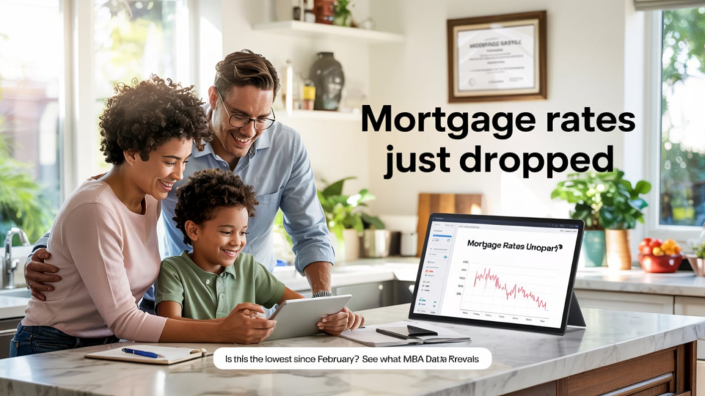 Mortgage Rates Just Dropped — Is This the Lowest Since February? See What MBA Data Reveals