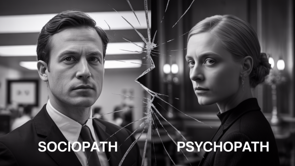 what's the difference between a sociopath and a psychopath