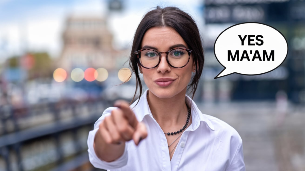 “Yes Ma’am” in French