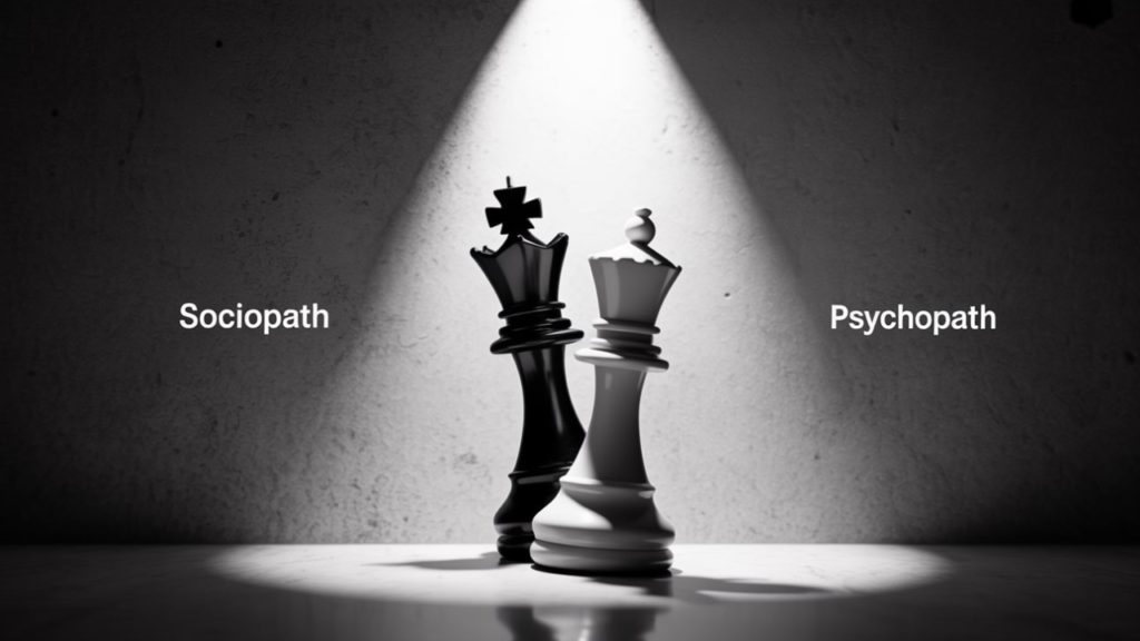 what's the difference between a sociopath and a psychopath