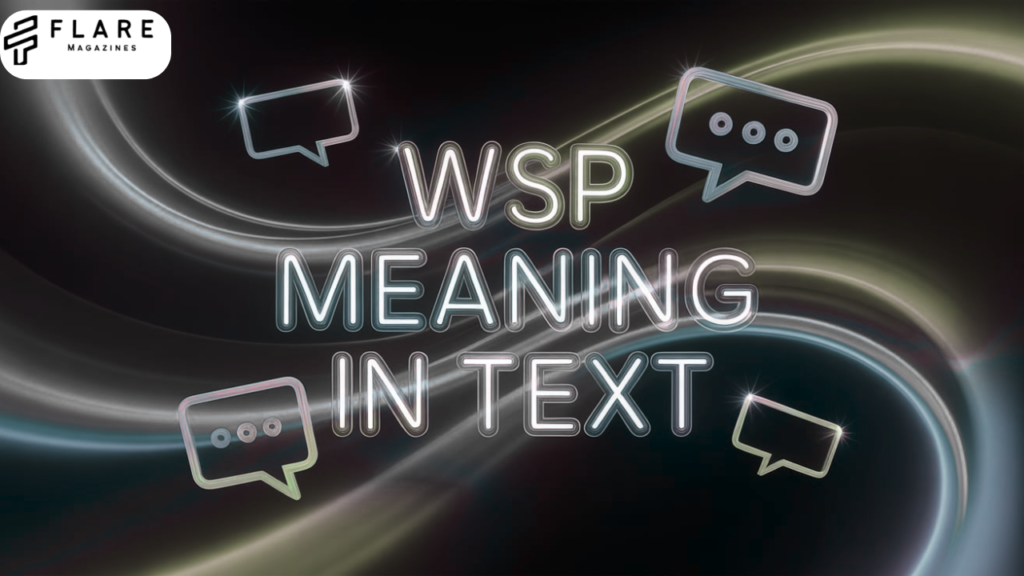 wsp meaning in text