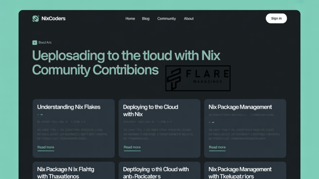 start nixcoders.org blog