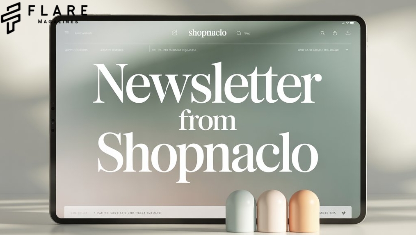 newsletter from shopnaclo
