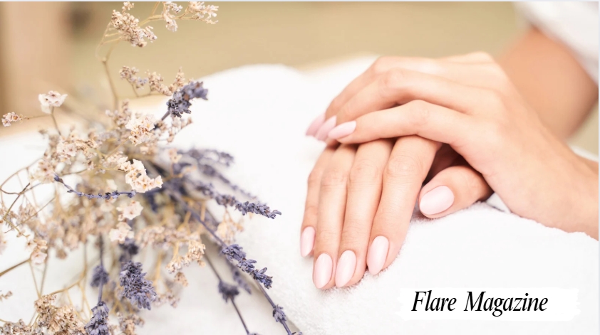 white nails design