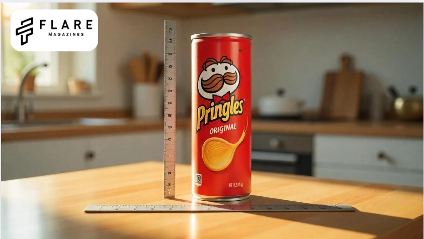 how long is a pringles can