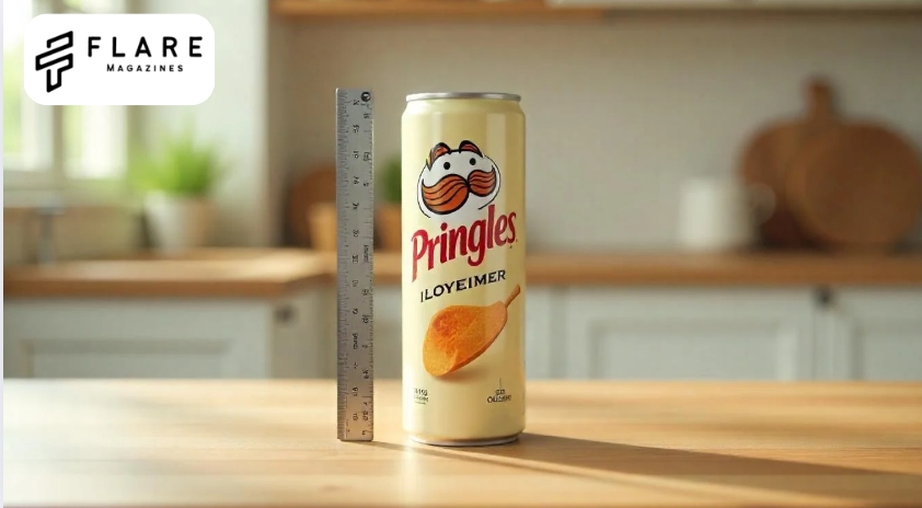 how long is a pringles can