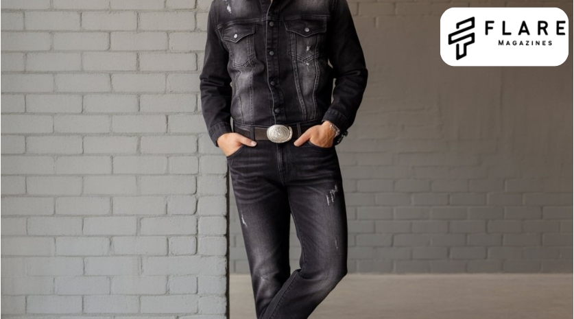 biker jeans men