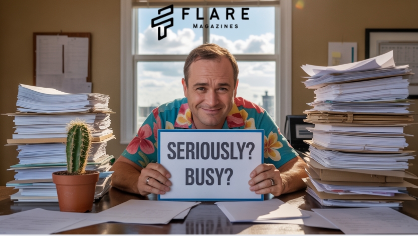 funny reply when someone says busy
