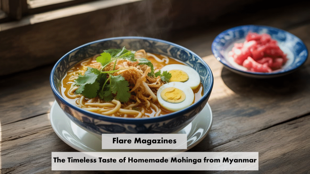 The Timeless Taste of Homemade Mohinga from Myanmar