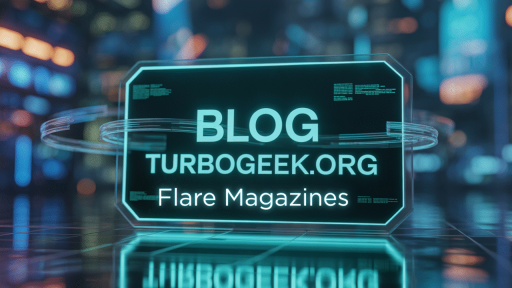 What Is Blog TurboGeekOrg