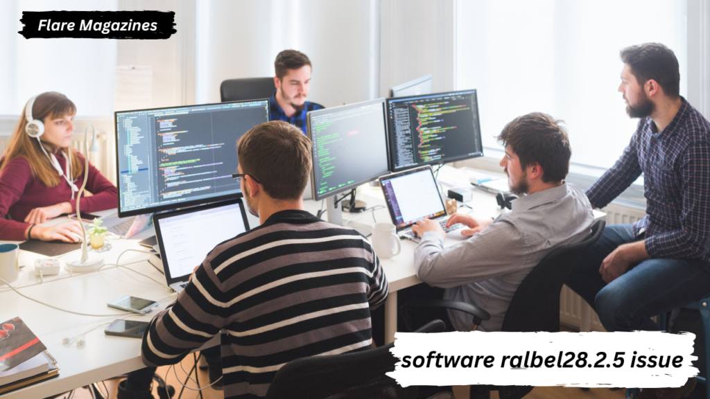 software ralbel28.2.5 issue