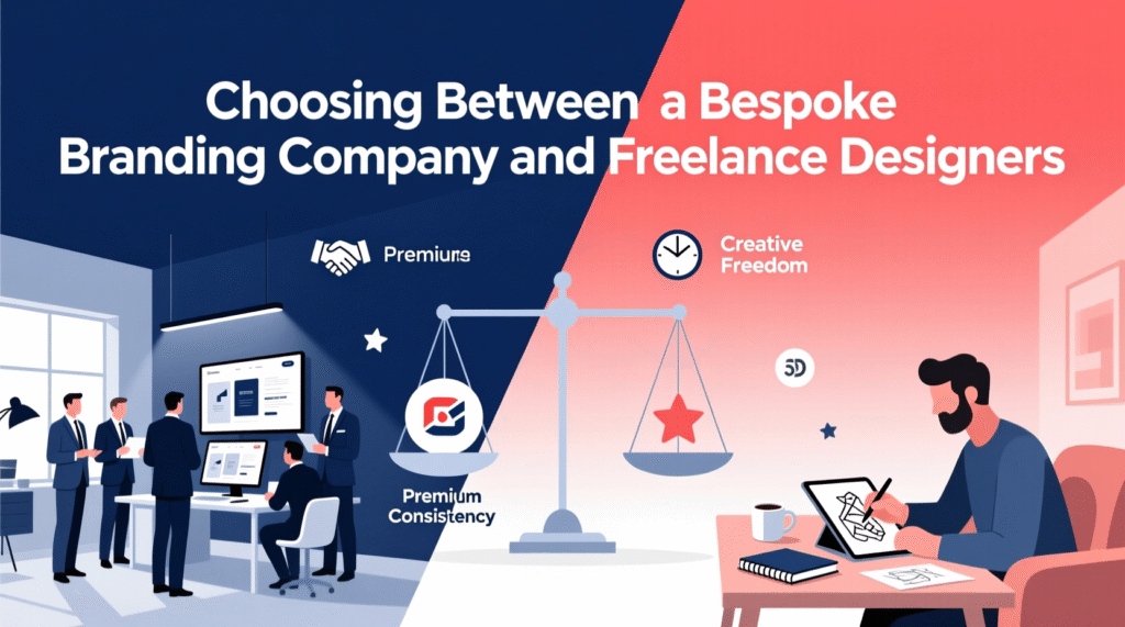 Choosing Between a Bespoke Branding Company and Freelance Designers