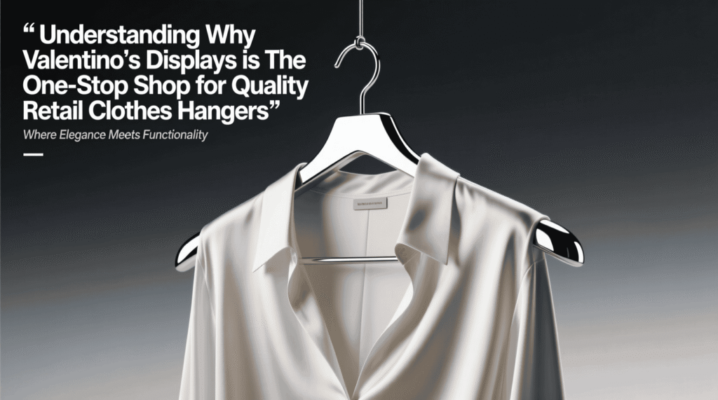Understanding Why Valentino’s Displays is The One-Stop Shop for Quality Retail Clothes Hangers
