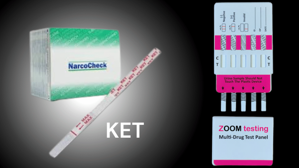 what does ket mean on a urine test