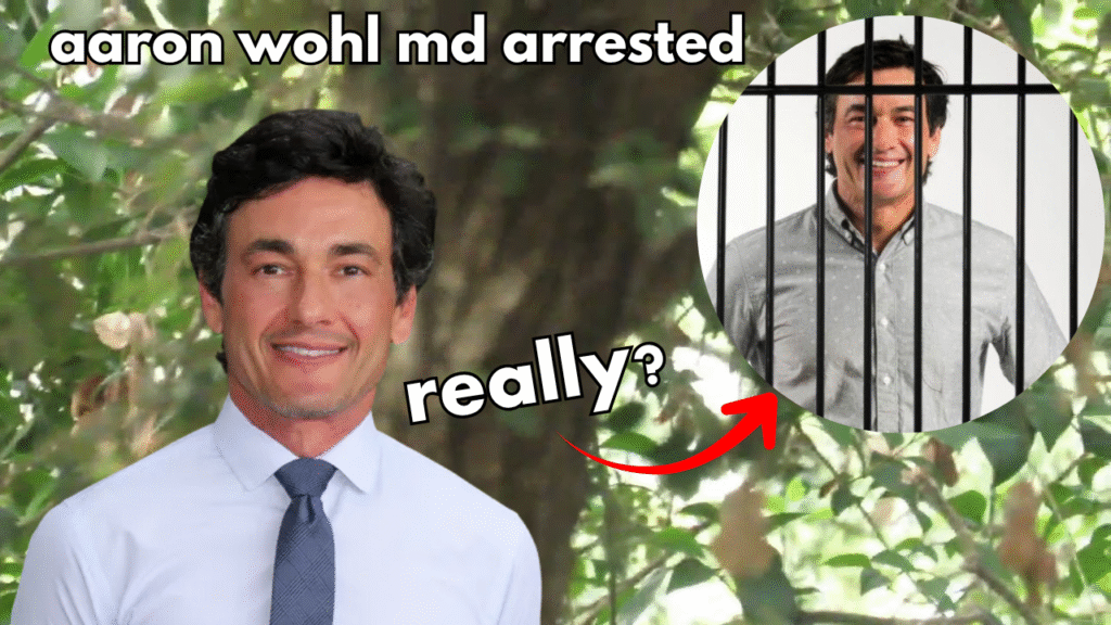 aaron wohl md arrested